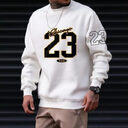 Art Letter Design Man Clothes Set Style Fleece
