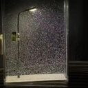 Snow Night Flow Hemp Small Lamp Scene Street