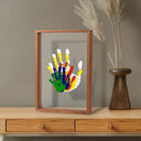 Art Print Souvenir Multi-person Handprint Diy Photo Frame