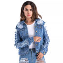 European And American Worn Plus Size Denim Clothing