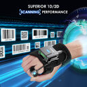 Portable Two-dimensional Wrist Barcode Scanner Gloves Bluetooth