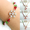 New Christmas Snowman Santa Claus Tree Snowflake Elk