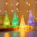 Christmas Decoration Light-emitting Tree Crystal Small Night Lamp