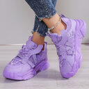 Platform Mesh Surface Dad Shoes Women's Breathable Sports