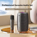 Portable Bluetooth Speaker Home Microphone Wireless Karaoke