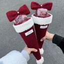 Christmas Gift Eve Single Bow Fruit Bouquet