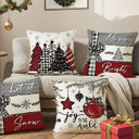 Christmas Cushion Cover Pillowcase Merry Decor For Home