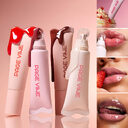 4-color Brightening Lip Balm Moisturizing Exfoliating Skin Long-Lasting