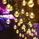 Led Wish Orbs Lighting Chain Star Moon Curtain