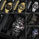 2pcs Men's New Popular Steel Strip Fashion Business