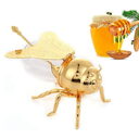 Bee Shaped Honey Jar With Spoon Versatile Novelty