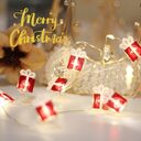 Christmas Gift Bell Tree Elk Maple Leaf Crutch