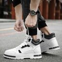 Martin Boots Men's Casual Sneakers Elevator Winter Shoes