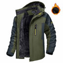 Winter Hooded Jacket Fashion Casual Warm Fleece Coat