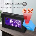 Electronic Color Screen Weather Station Clock Forecast Projection