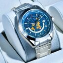 Men's Multifunctional Mechanical GMT Dual Time Zone Luminous