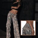 Hip Hop Retro Street Multi-pocket Camouflage Cargo Pants