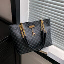 Retro Commuter Texture Chain Shoulder Bag For Women
