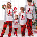 European And American Parent-child Homewear Clothes Christmas Suit