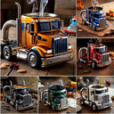 Durable Truck Coffee Mug Semi Handcrafted Cup Semi-trailer