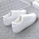 Spring New Casual Flat White Shoes Women
