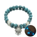 Energy Luminous Lotus Natural Stone Bracelet Yoga Healing