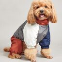 Pet Winter Color Matching Cotton-padded Clothes Dog Medium