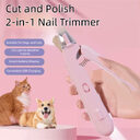 2 In 1 Pet Nail Clippers With Led