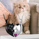 Couple Stitching Love Black And White Hug Cute