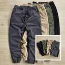 Versatile Workwear Pants Wear-resistant Work Solid Color Fashion