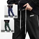 Men's Fashionable Retro Leisure Tappered Trousers Loose Cargo