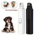 Pet Nail Grinder Dog Cat Battery Model Trimmer