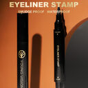 Black And White Seal Eyeliner Not Easy