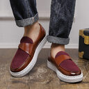 Leather Shoes Business Slip-on Casual Men