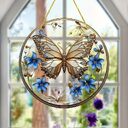 Creative Butterfly Theme Home Wall Decoration Acrylic Hanging