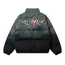 Gradient Cotton Clothing Embroidered Letter Bread For Men