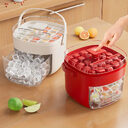 Press-type Convenient Outdoor Portable Ice Tray Large Capacity