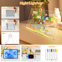 LED Acrylic Drawing Board DIY Erasable Luminous Writing
