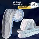Insole Sports Shock Absorption Arch Support High Elastic