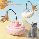 Smart Teaser Cat Toy Electric UFO Stick