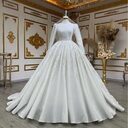 Bride Owner Wedding Dress Trailing Pettiskirt