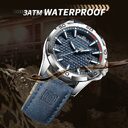 Naviforce Brand Men Fashion Quartz Watches Male Leather