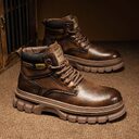 Martin Boots Men Trendy High Top British Working