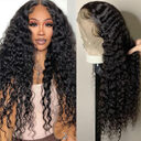12a Water Wave Human Hair 13x4 Lace Front