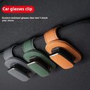 Leather Car Accessories Glasses Frame