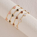 Ins Love Bracelet Stainless Steel Dripping Heart Fashion