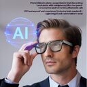 Ai Three-generation Smart Bluetooth Glasses Magnetic Frame Sunglasses