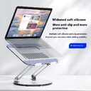 Aluminum Alloy Rotatable Laptop Stand Desktop Height Increased