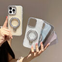 Epoxy Gradient Glitter With Rotating Bracket Mobile Phone
