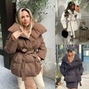 Winter Thickened Jacket Fashion Lapel Cotton Coat